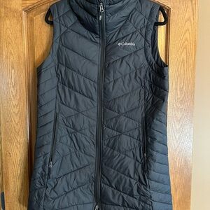 Columbia Omni Heat Reflective Long Vest in black